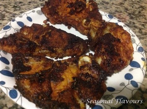 Hamour Fish Fry - Kerala Meen Fry WIth Reef Cod | Tawa Fry Hamour