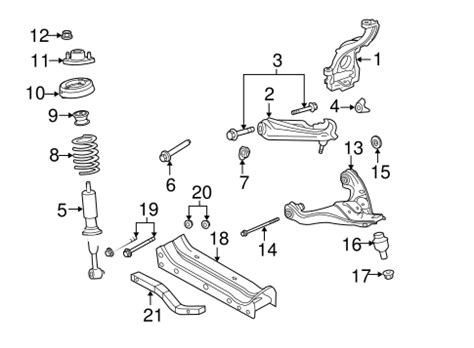 OEM 2008 Ford Explorer Suspension Components Parts ...