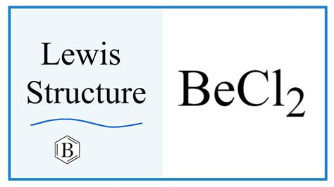 Becl2 Lewis Structure