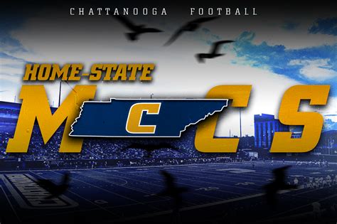 UT - Chattanooga Football | Mocs States Design ‘19 on Behance