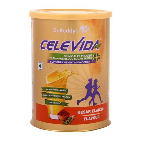 Dr. Reddy's Celevida - Nutrition Health Drink for Diabetes Control & Immunity Support | Kesar ...