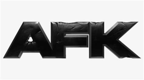 Logo 1 Afk Logo Black - Monochrome, HD Png Download , Transparent Png Image - PNGitem