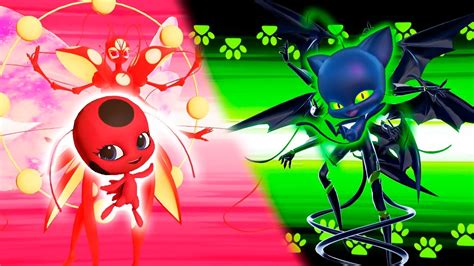 [Miraculous Ladybug] Plagg & Tikki TRUE FORMS (GOD transformations) - YouTube