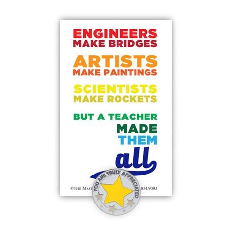 Teachers Made Them All Lapel Pin | Teacher Recognition Pins at Master Teacher Awards.com | The ...