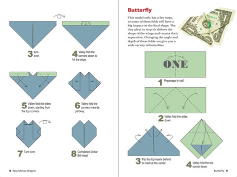 Step by step dollar bill origami instructions - farseka