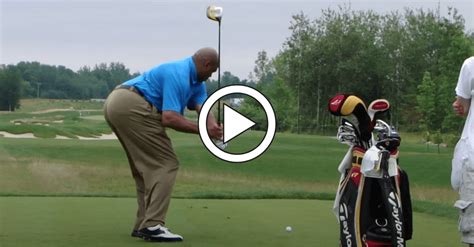 Charles Barkley Golf Swing: His Ugly Chop + Improved Swing [VIDEO ...