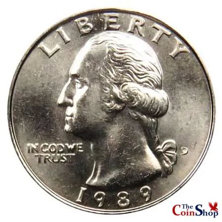 1989-D Washington Quarter | Premium Collectible Washington Quarters | The Coin Shop Grade ...