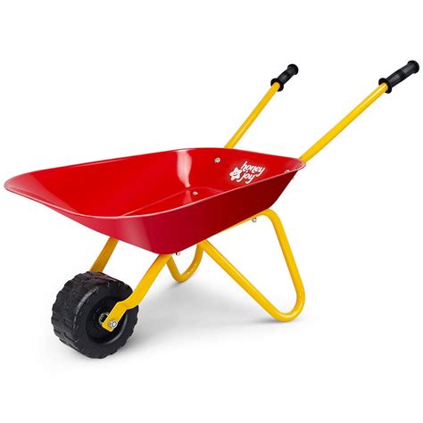 Costway Steel Wheelbarrow for Kids, Red\Green - Walmart.com - Walmart.com