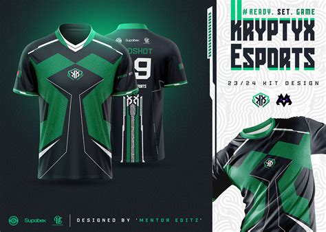 Custom Esports Jersey Design - DOWNLOAD NOW ! on Behance