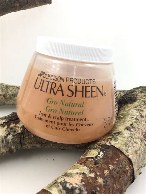 Ultra Sheen Hair & scalp treatment. Gro Naturel. 227 ml