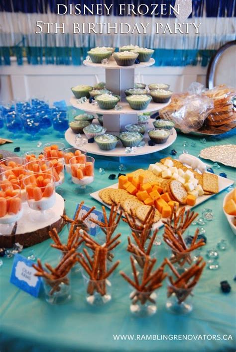 Rambling Renovators: 30+ FROZEN Birthday Party Ideas | Frozen birthday party food, Frozen party ...