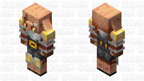 Remade Piglin Brute Minecraft Mob Skin