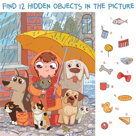 Hidden Objects Pets - Puzzle Prime