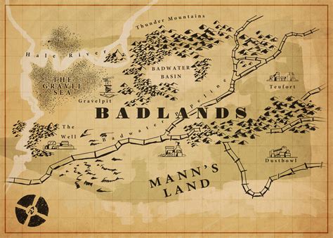 Badlands Map by IStabHotLava on DeviantArt