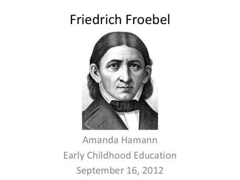 Friedrich froebel