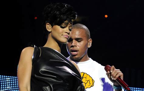 Chris Brown accused of 'blaming' Rihanna for assault by domestic abuse ...