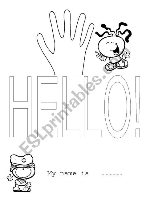 HELLO - ESL worksheet by maria75