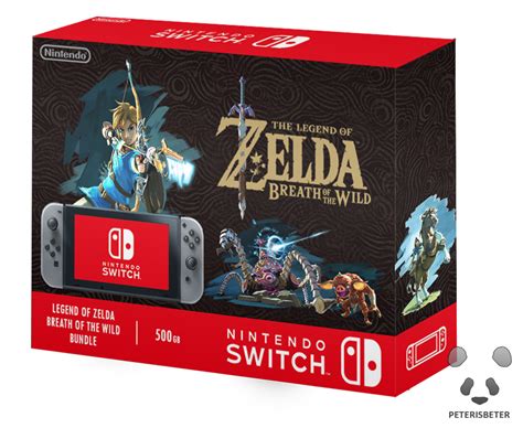 Nintendo Switch The Legend of Zelda BOTW Bundle by PeterisBeter on ...