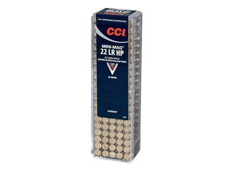 CCI Mini-Mag .22LR 36gr HP - $11 | gun.deals