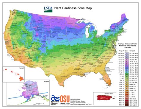 Usda Hardiness Zone Finder - Garden - Florida Growing Zones Map | Printable Maps