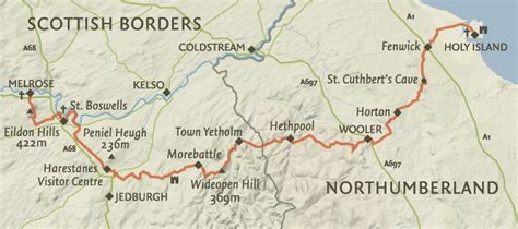 St Cuthbert's Way Walking Holidays Itinerary