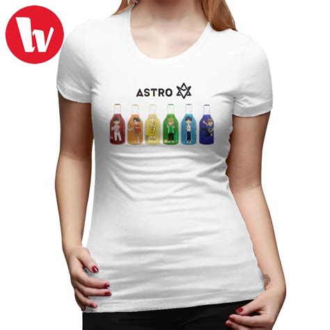 Kpop Astro T Shirt Astro D Store T Shirt Short Sleeve New Fashion Women tshirt Large size Street ...