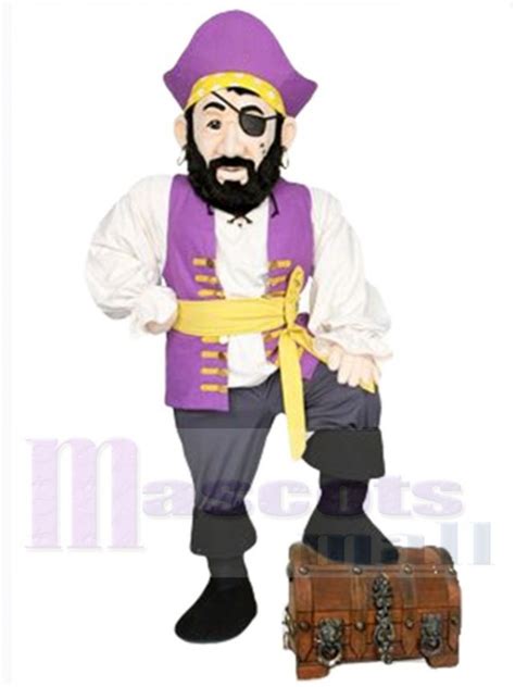 Blackbeard Raider Mascot Costume People