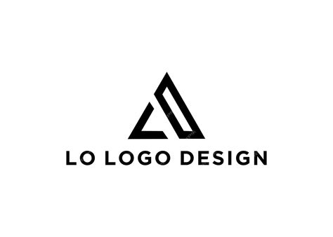 Premium Vector | Lo logo design vector illustration