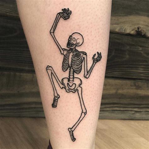 Skeleton Tattoo Ideas That Will Make You Feel Fragile ☠