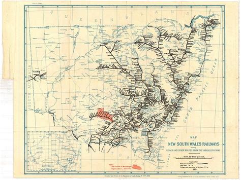 Map showing railways and tramways of Sydney and environs N.S.W. 1913 ...