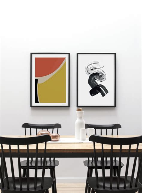 Bossa Nova Abstract Art Poster | Buy Art Prints at Opposite Wall