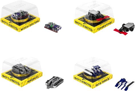 Mini BattleBots Hexbug Battling Robots – Bronco, Bite Force, Tombstone ...