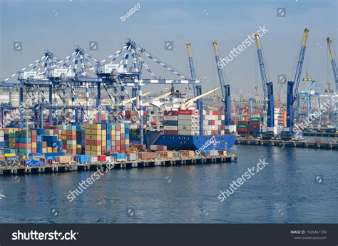 Ambarli Turkey October 03 Container Terminal Stock Photo 1929461339 | Shutterstock