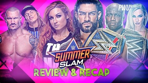 WWE SummerSlam 2021 Review & Recap (Video 2021) - IMDb