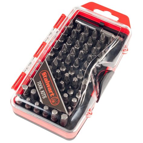 Screwdriver Bit Set, 67 Pieces – Compact Durable Metric and SAE ...