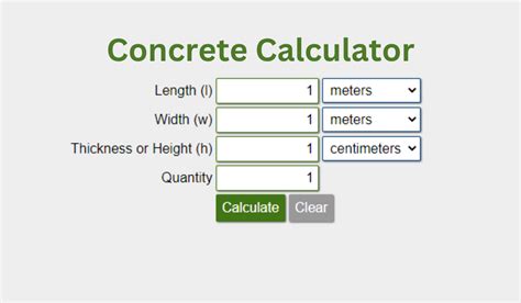 Concrete Calculator: Estimate how much concrete you need