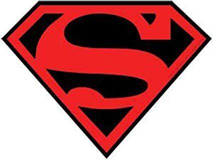 Black and Red Superman Logo - LogoDix