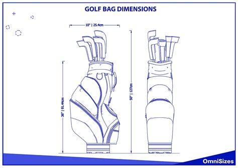 Golf Bag Dimensions - Sizes of Objects and Stuff