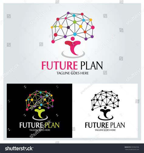 Future Plan Logo Design Template Brain Stock Vector (Royalty Free) 505982596 | Shutterstock