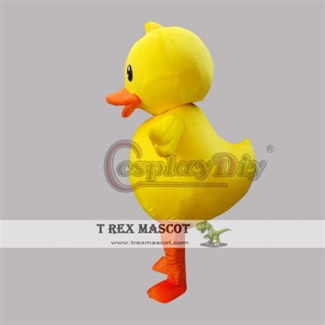 Giant Duck Mascot Costume Cartoon Animal Mascot Cosplay Costumes For Adult