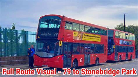 Full Route Visual | London Bus Route 79 - Edgware to Stonebridge Park Station | (VH45183 ...