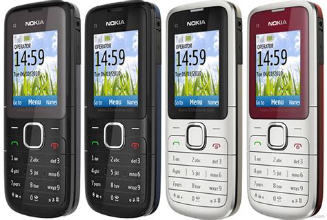 Nokia C1-01 pictures, official photos