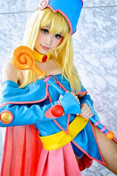 animation new: Cute Dark Magician Girl Cosplay : Yu-Gi-Oh! Anime