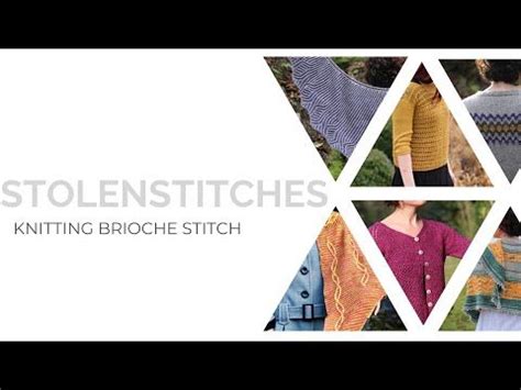 In this brioche knitting tutorial, I'll show you how to knit the basic Brioche Stitch that is ...