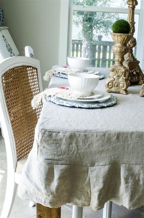 French Country Linen Tablecloth | French country linen, Table cloth, French country tables