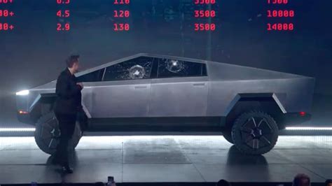 Tesla Cybertruck Glass Stunt Fail: Musk Says "Room for Improvement"