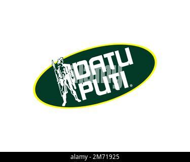 Datu Puti, Logo, White Background Stock Photo - Alamy