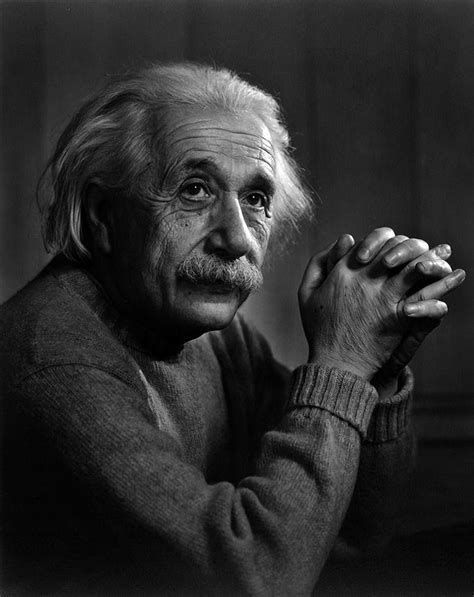 Colors for a Bygone Era: Albert Einstein (1879 - 1955) by Yousuf Karsh