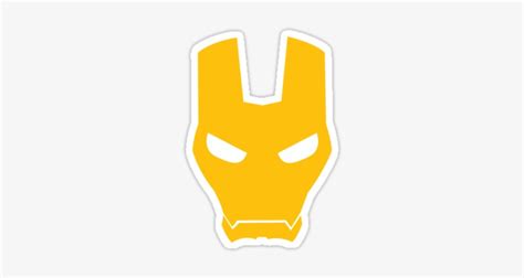 Iron Man Face Logo Iron Man Face Mask By Az - Illustration Transparent ...