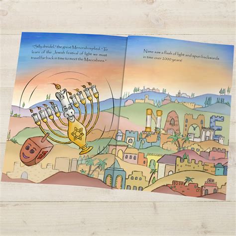 Personalised Hanukkah Children's Story Book | Born Gifted